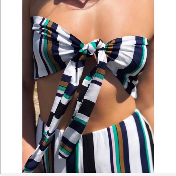 Striped Two-Piece Set - Picture 4 of 4